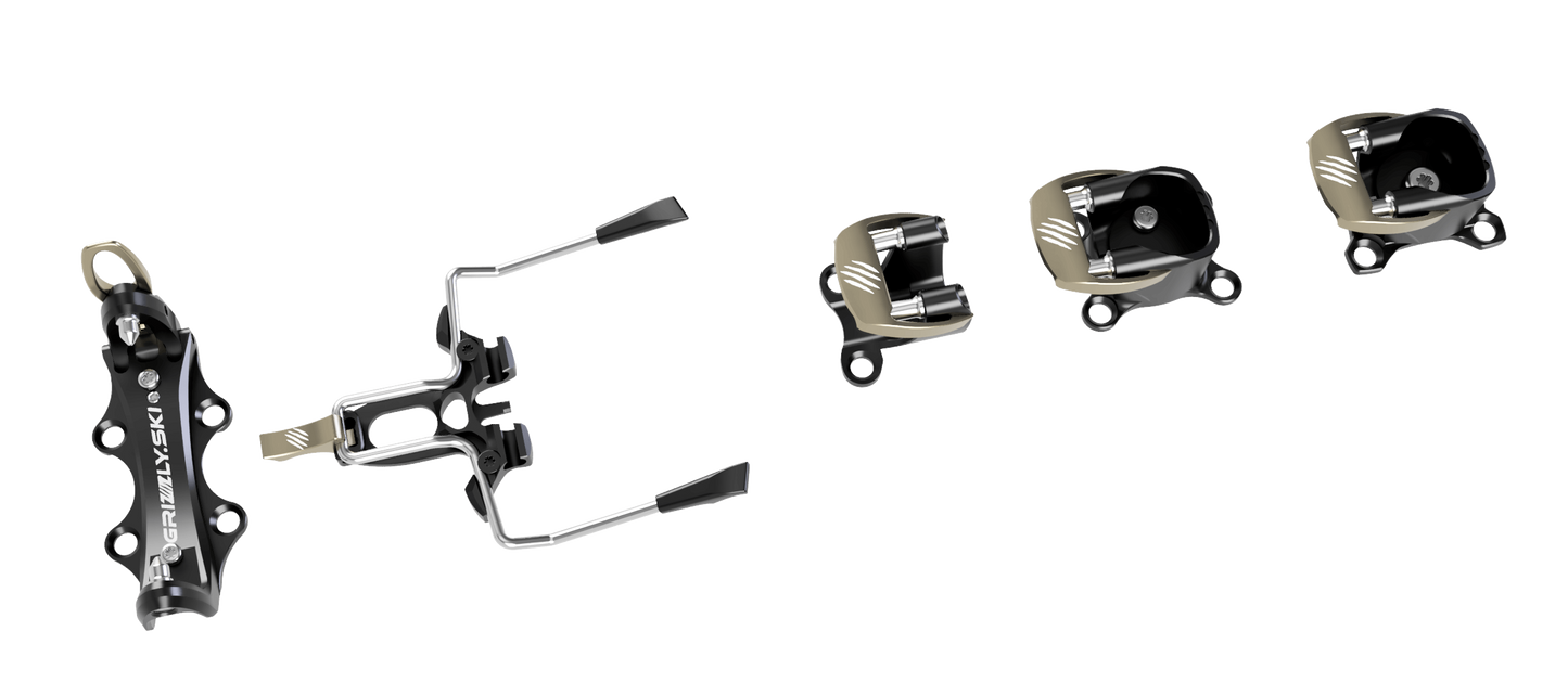 GRIZZLY GR 48 ski touring binding – lightweight, durable, ISMF certified